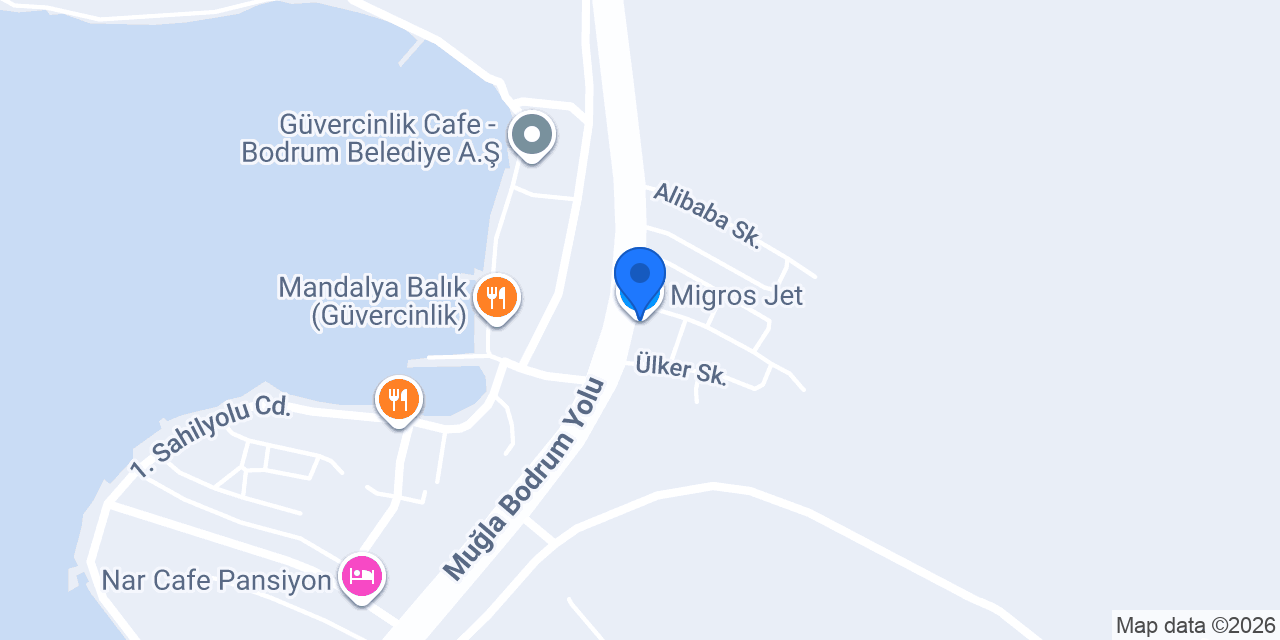Migros Jet konumu