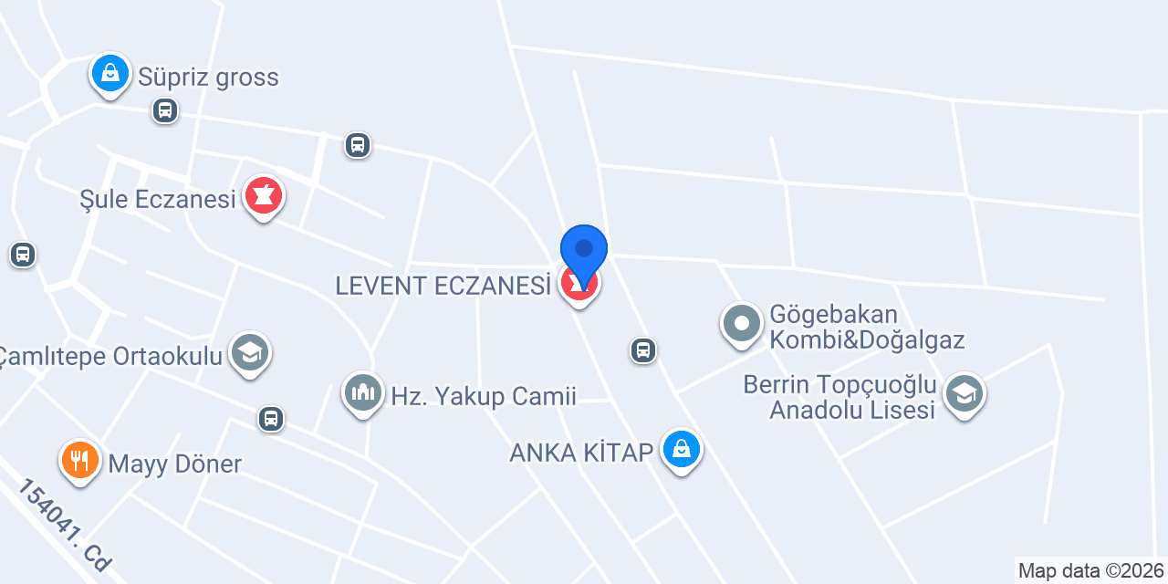 Gaziler Saglık Kabini konumu
