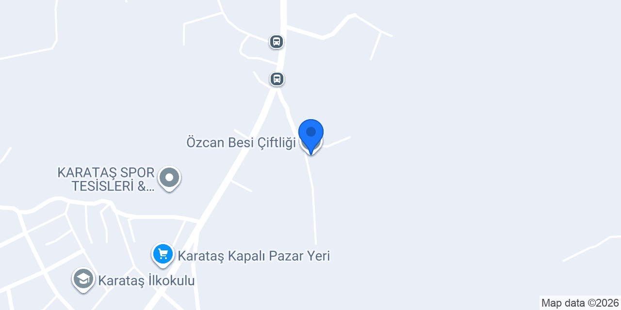 Özcan Besi Çiftliği konumu