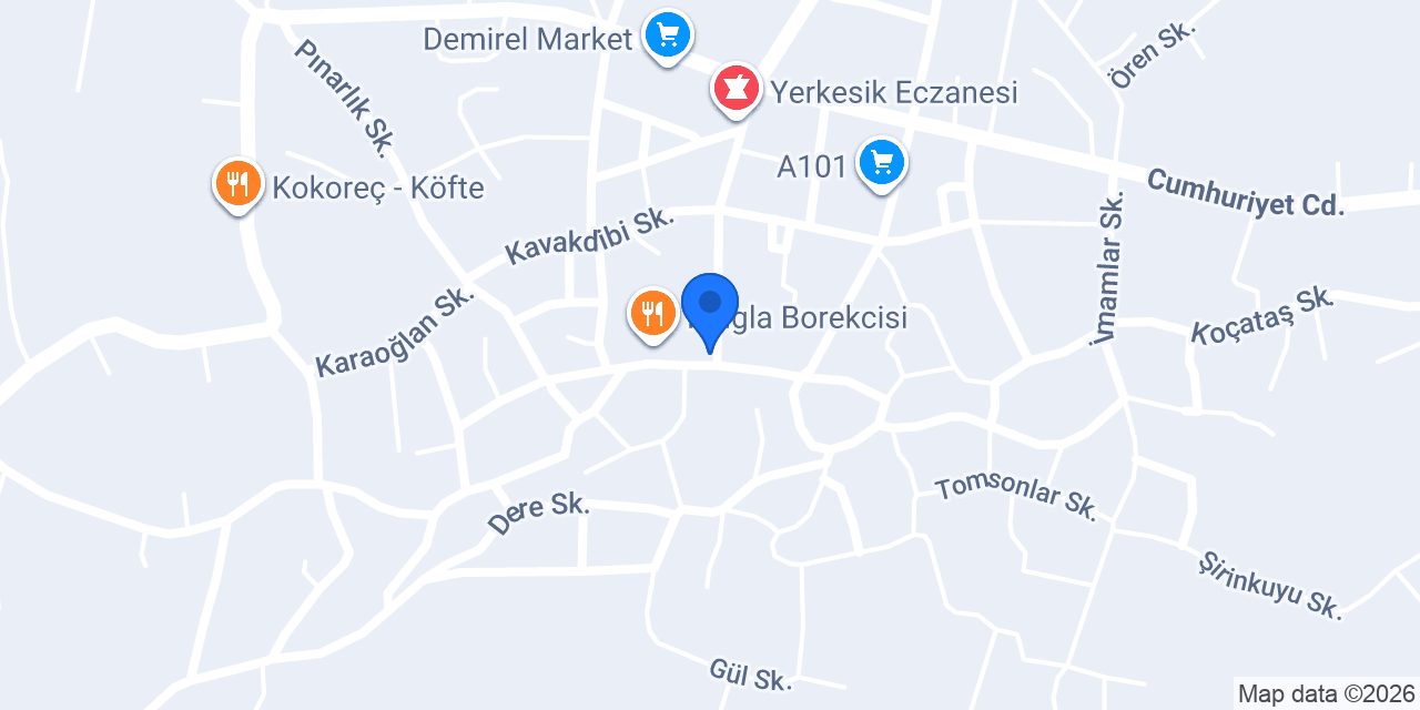 ÇAYLA TOST konumu