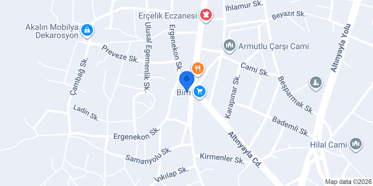 Akdeniz Petrol konumu