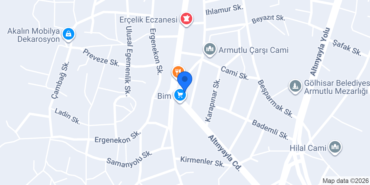 Alfavet Veteriner Kliniği konumu