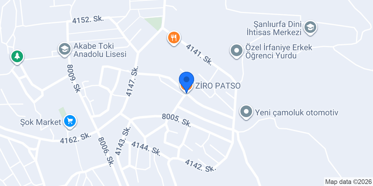 ZİRO PATSO konumu