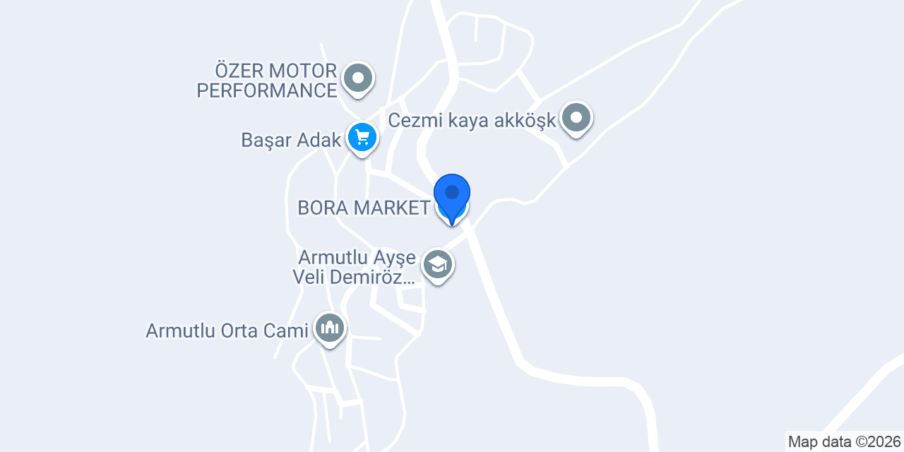BORA MARKET konumu