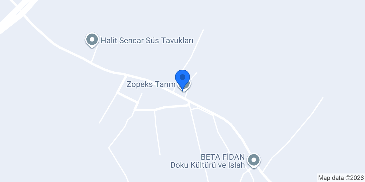 Zopeks Tarım konumu