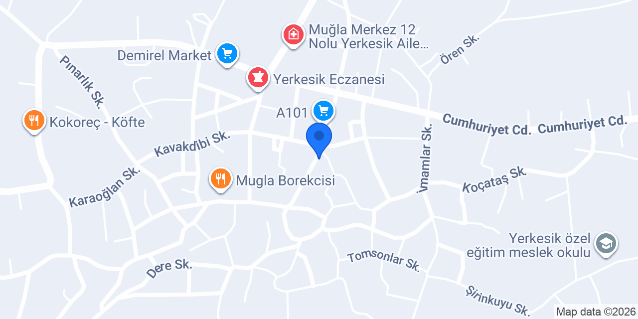 Balcı Elektrik Yerkesik konumu