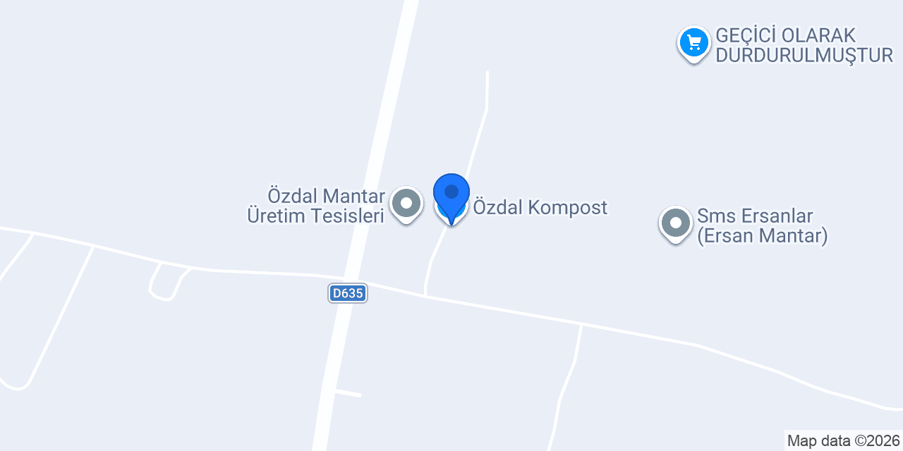 Özdal Kompost konumu