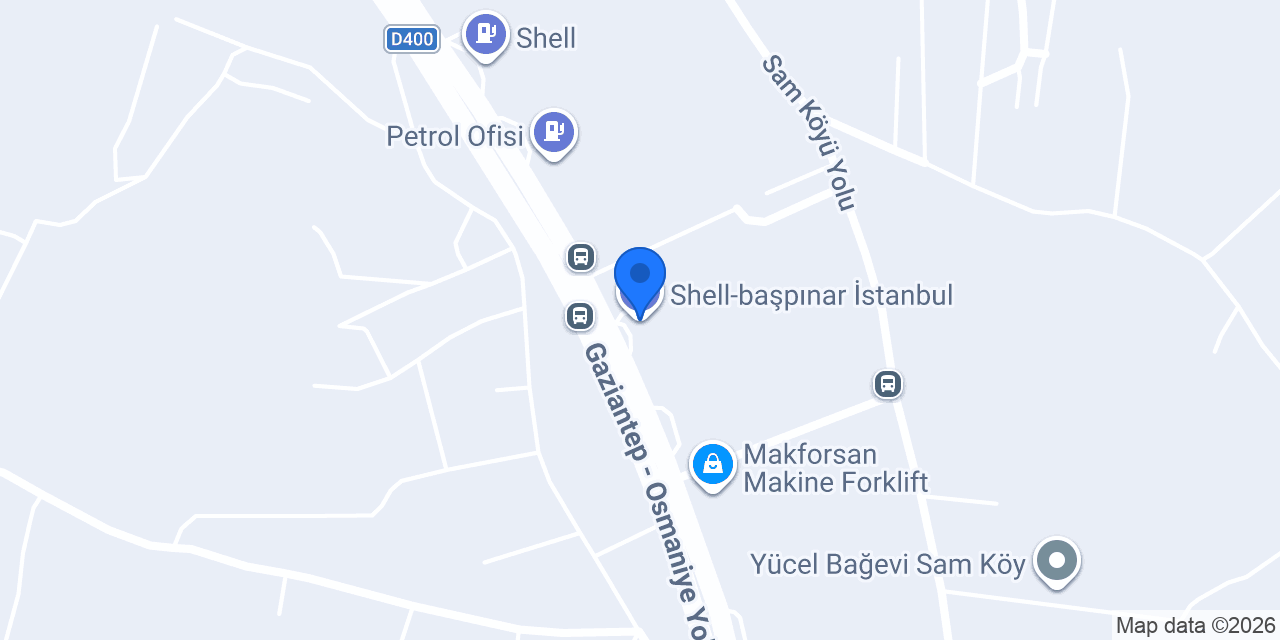 Shell-başpınar İstanbul konumu