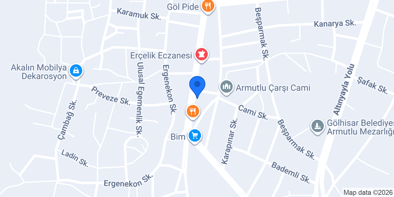 Arslan Kundura Tamircisi konumu