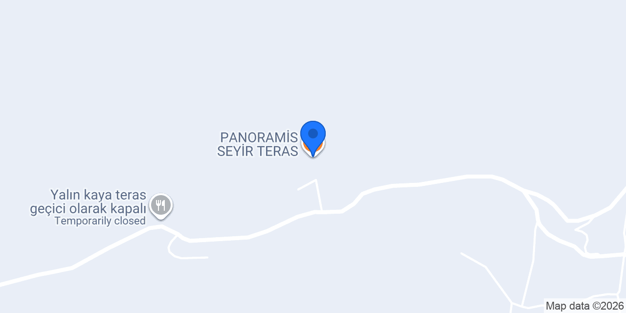 PANORAMİS SEYİR TERAS konumu