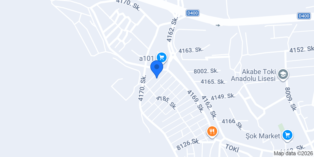 Çok Neşeli Ayaklar Kreşi konumu
