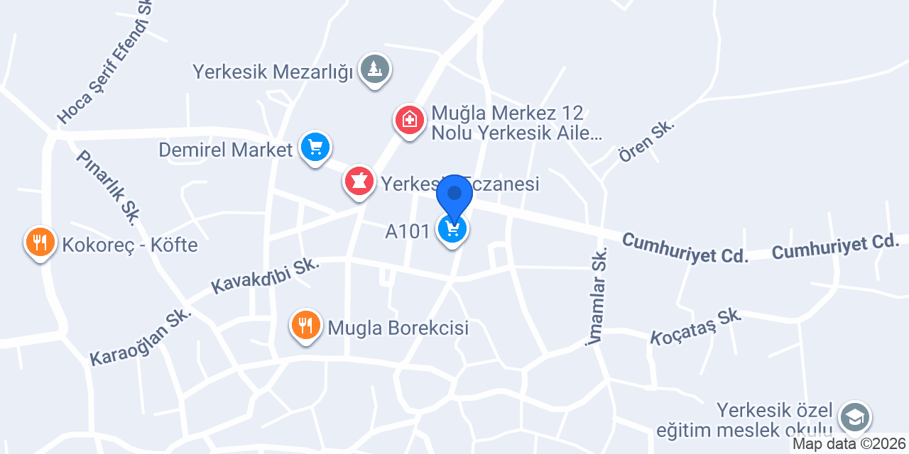 Özsoy Gıda konumu