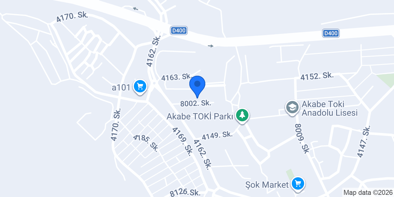AKABE TOKİ ELEKTRİK&SU SAN.GROUP konumu