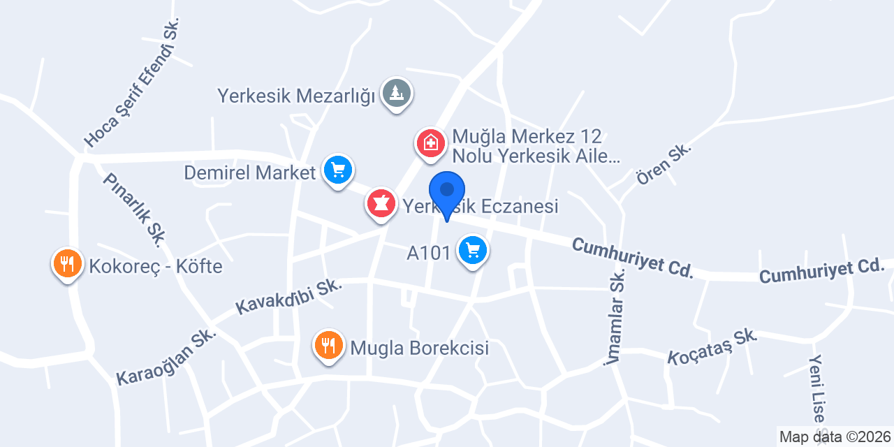 PT LASTİK-Gökçe Otomotiv konumu