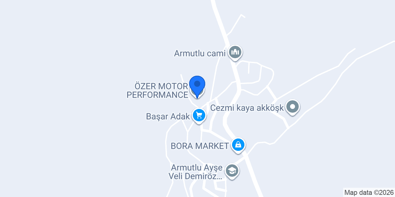 ÖZER MOTOR PERFORMANCE konumu