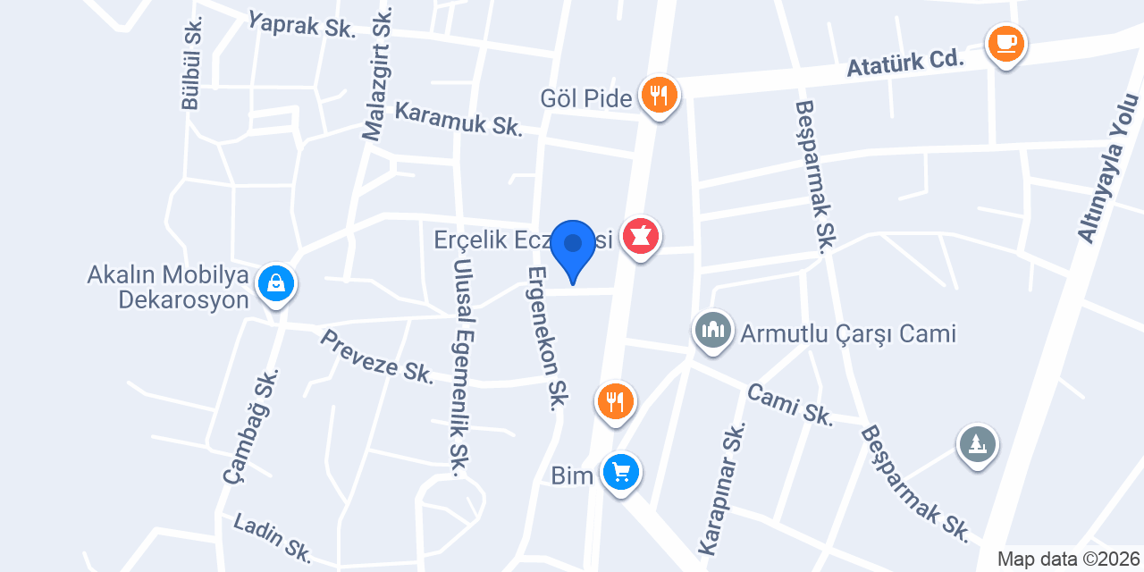 Ergün kız apartı konumu