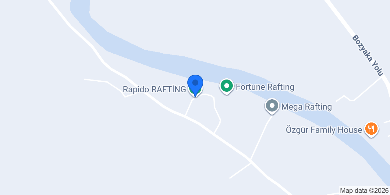 Rapido RAFTİNG konumu
