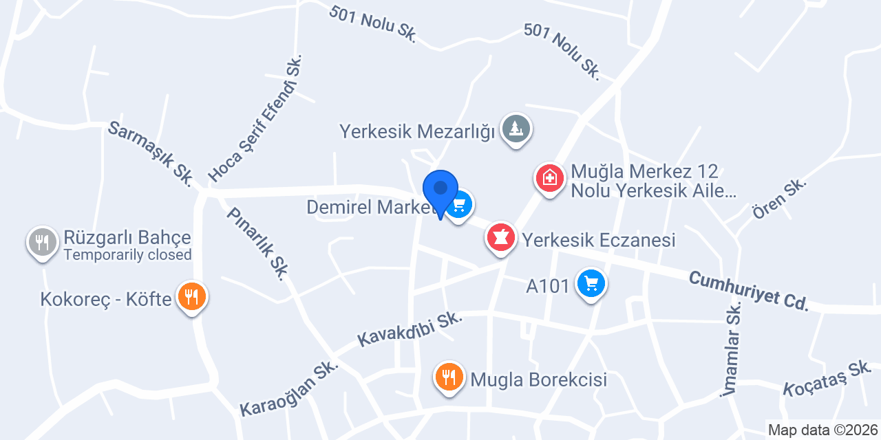Kısmet Döner konumu