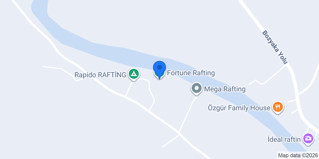 Fortune Rafting konumu