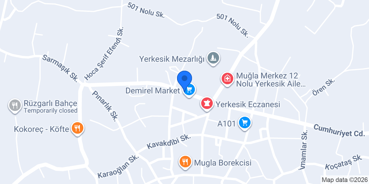 Sökeli Cumhuriyet Kasabı konumu