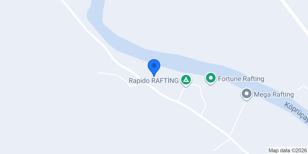 Ocean Rafting konumu