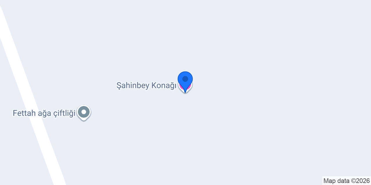Şahinbey Konağı konumu