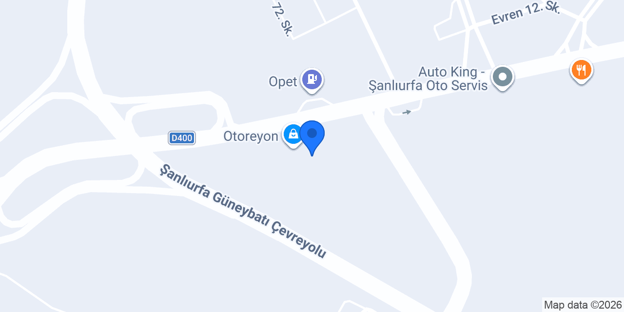Ekinci Auto konumu