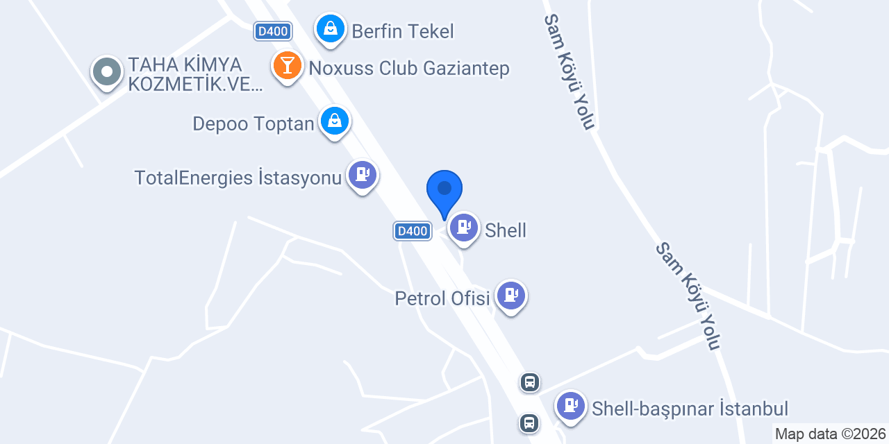 Pizza Pinos Gaziantep konumu