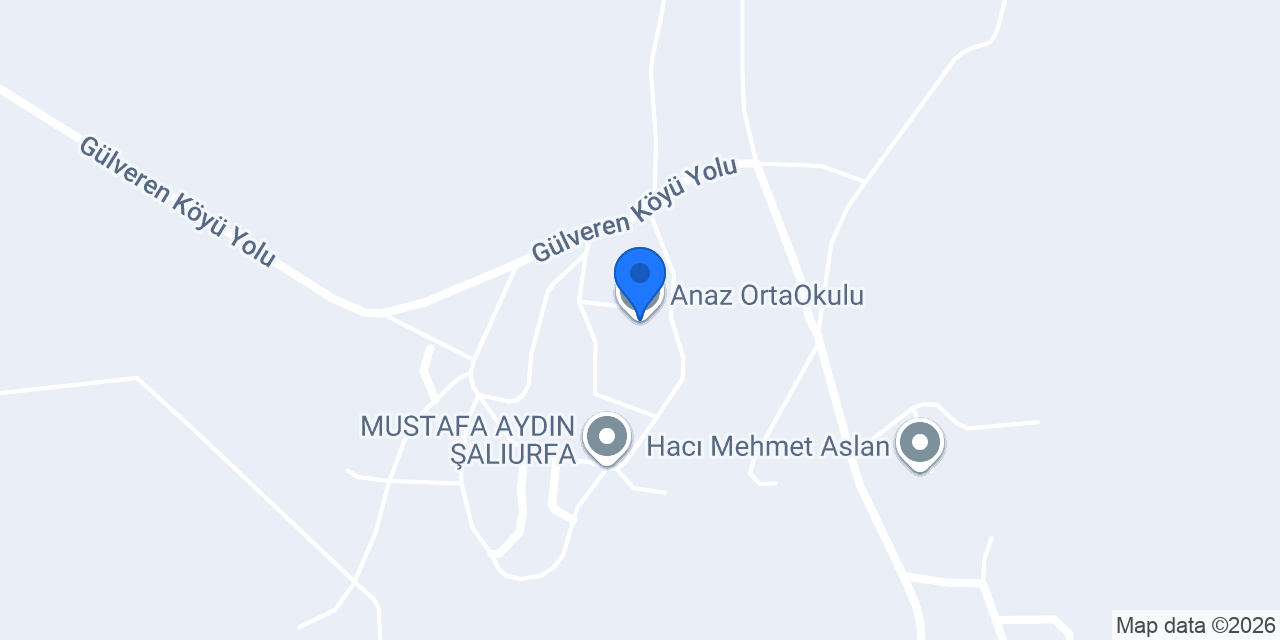 Anaz OrtaOkulu konumu