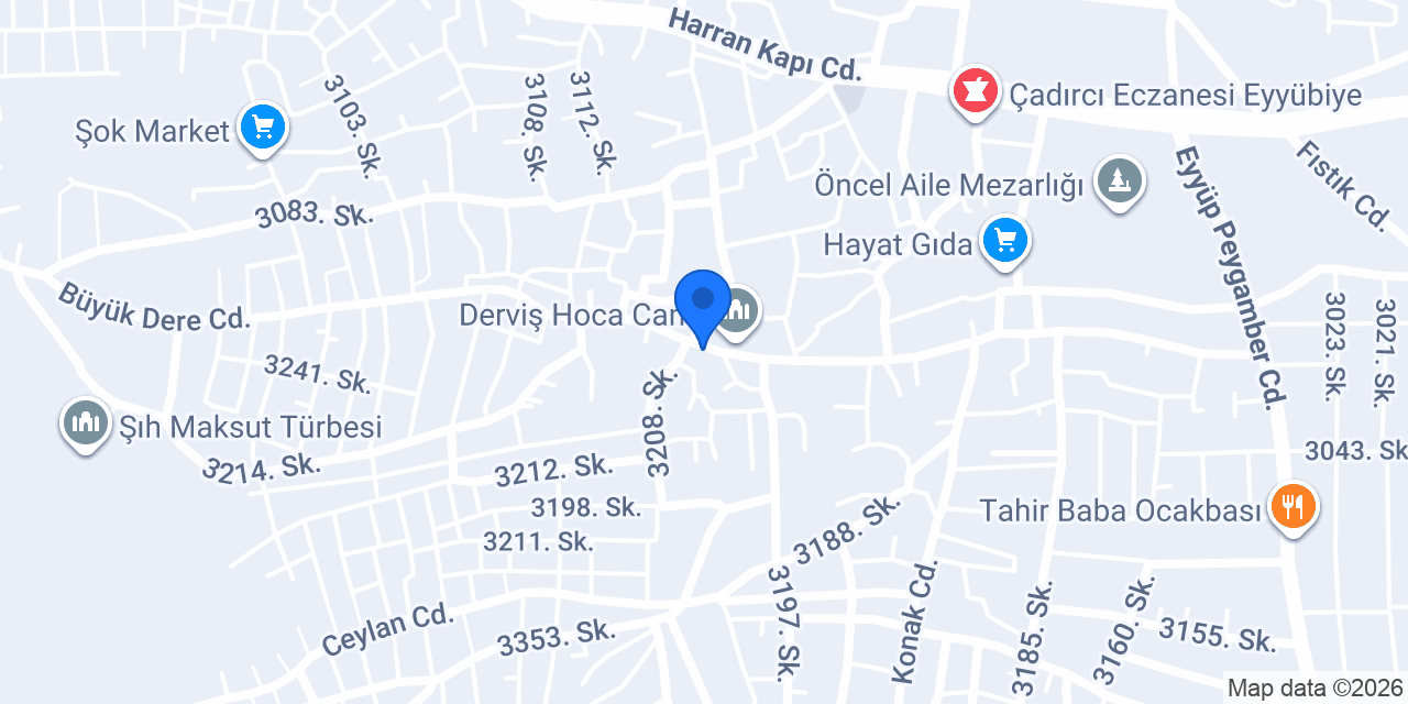TRAŞÇI konumu