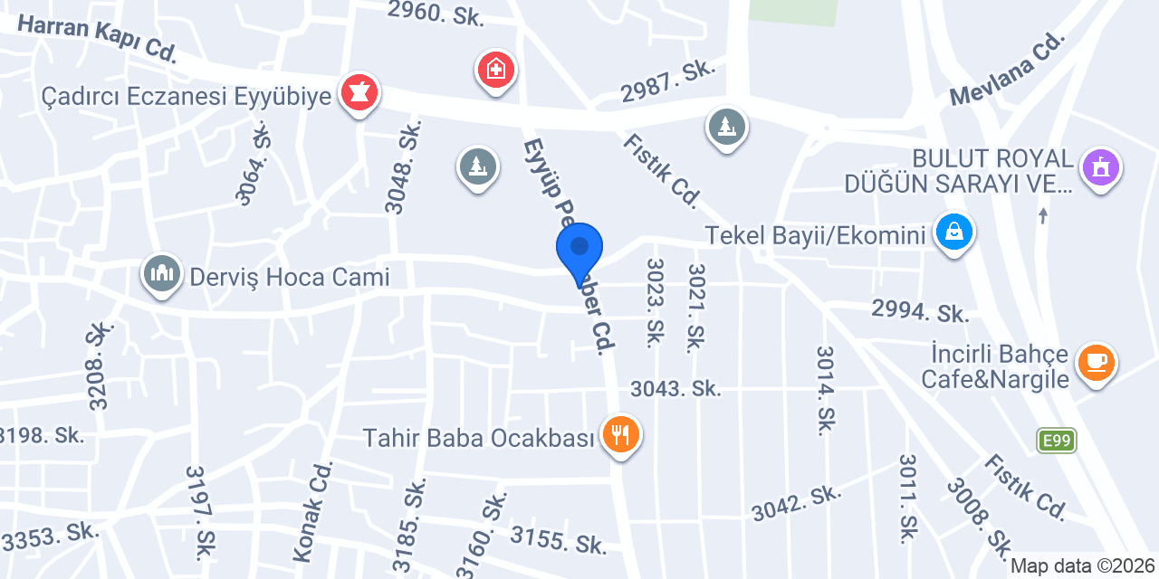 Urfa Oto Lastikçi konumu