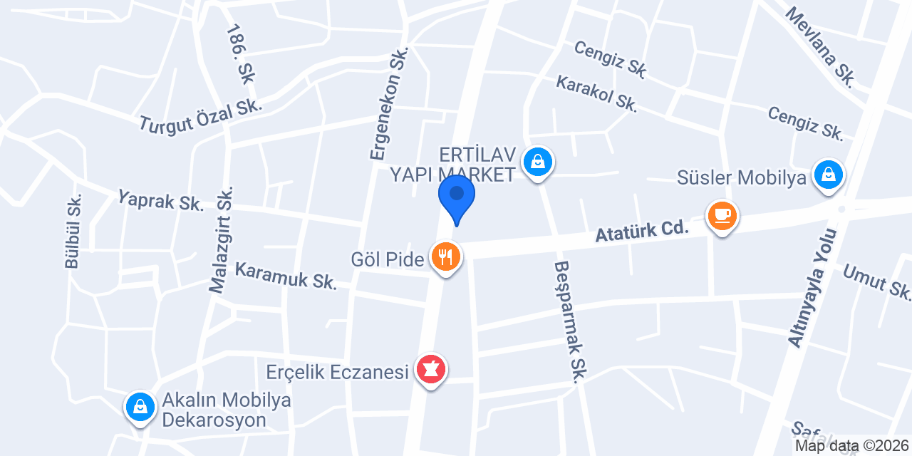 Cadde Cafe Gölhisar konumu
