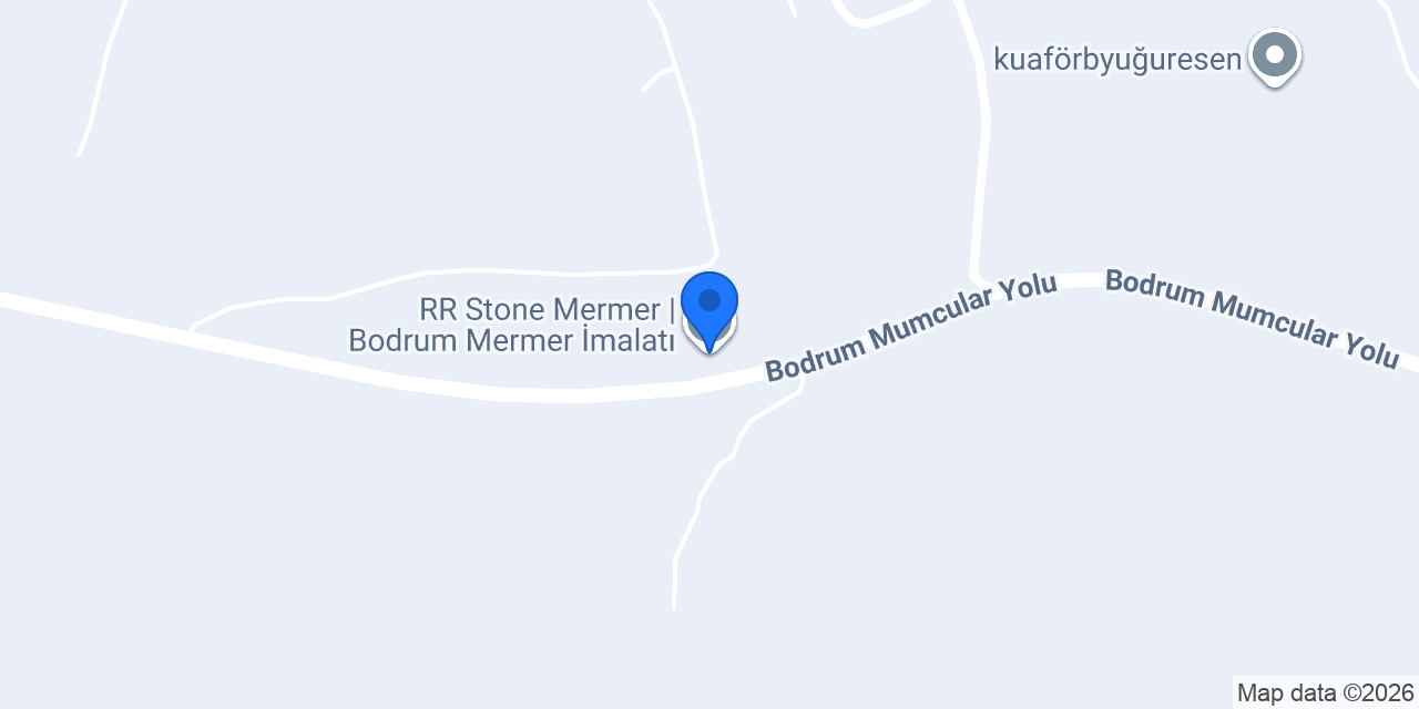 RR Stone Mermer | Bodrum Mermer İmalatı konumu