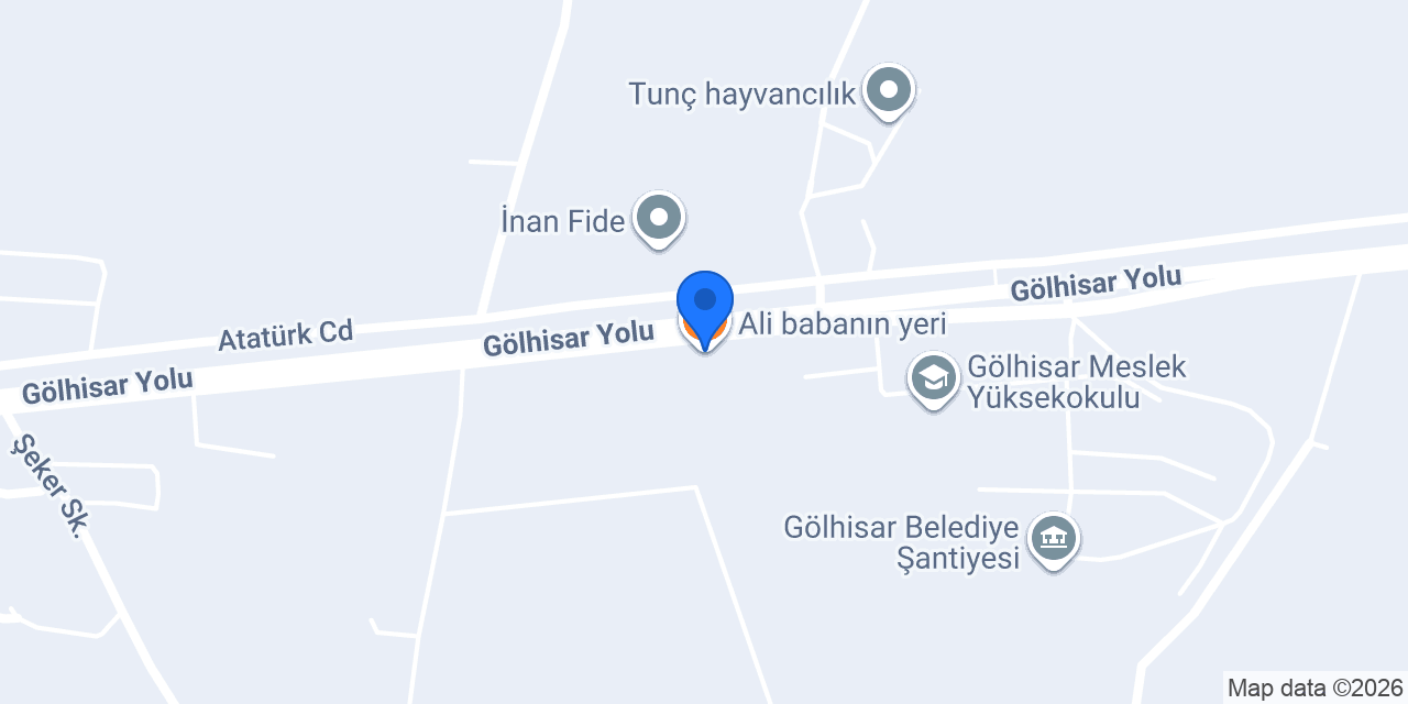 Ali babanın yeri konumu