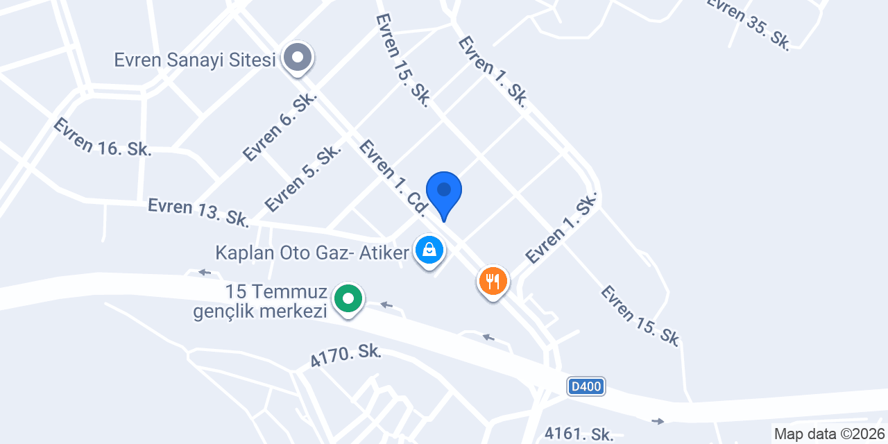 Acem kebap konumu