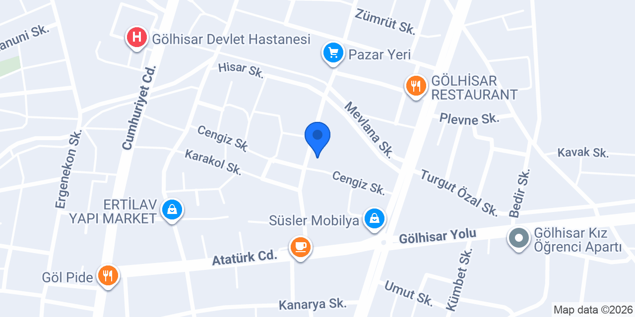 Adnan Menderes İlkokulu konumu