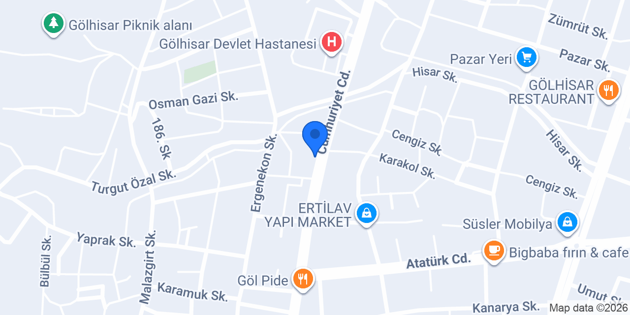 Özel İbrahim Özkan ADSP konumu
