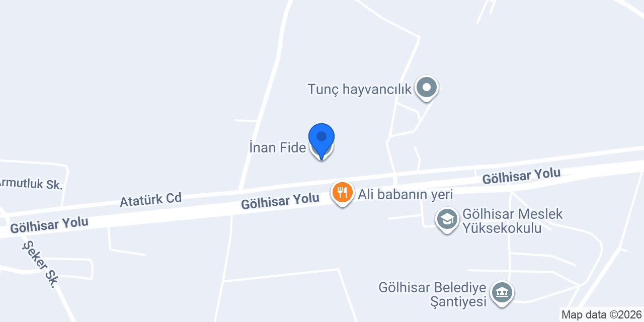 İnan Fide konumu