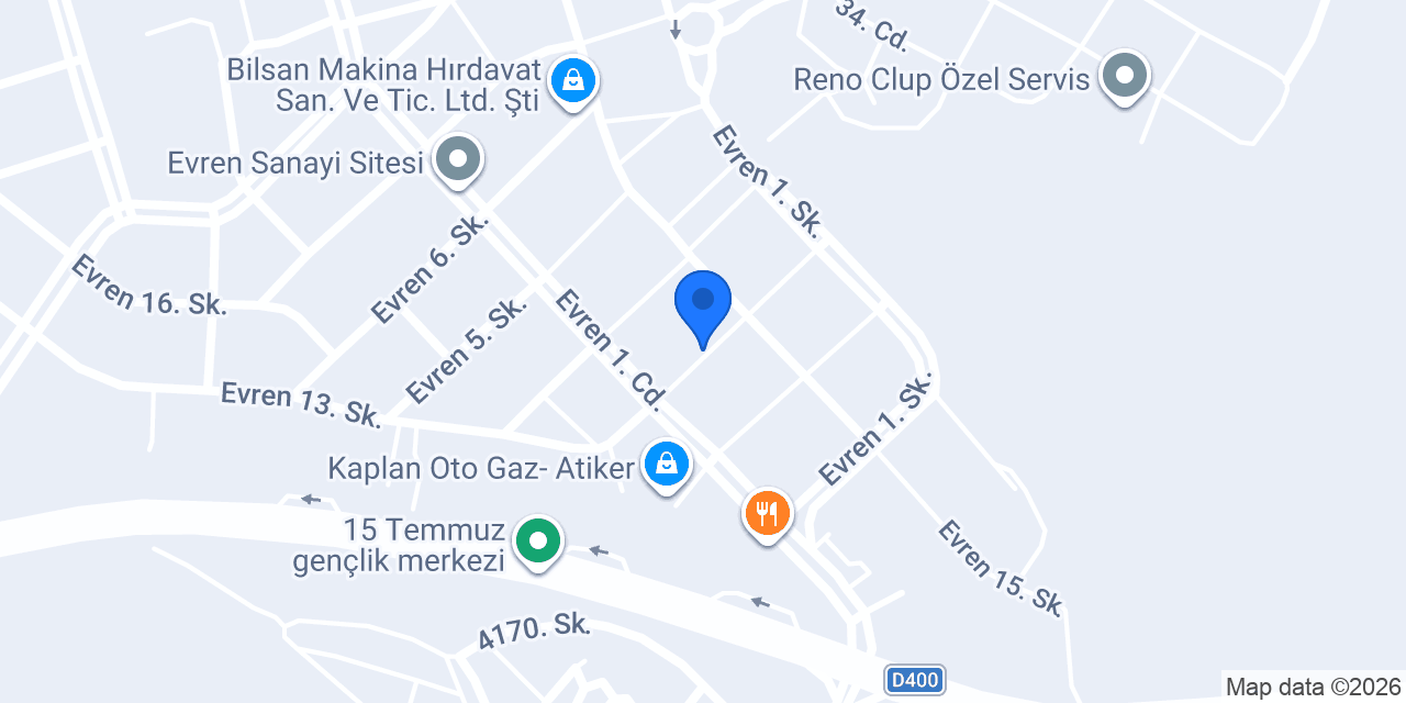 Michelin - Kaplan Otogaz konumu