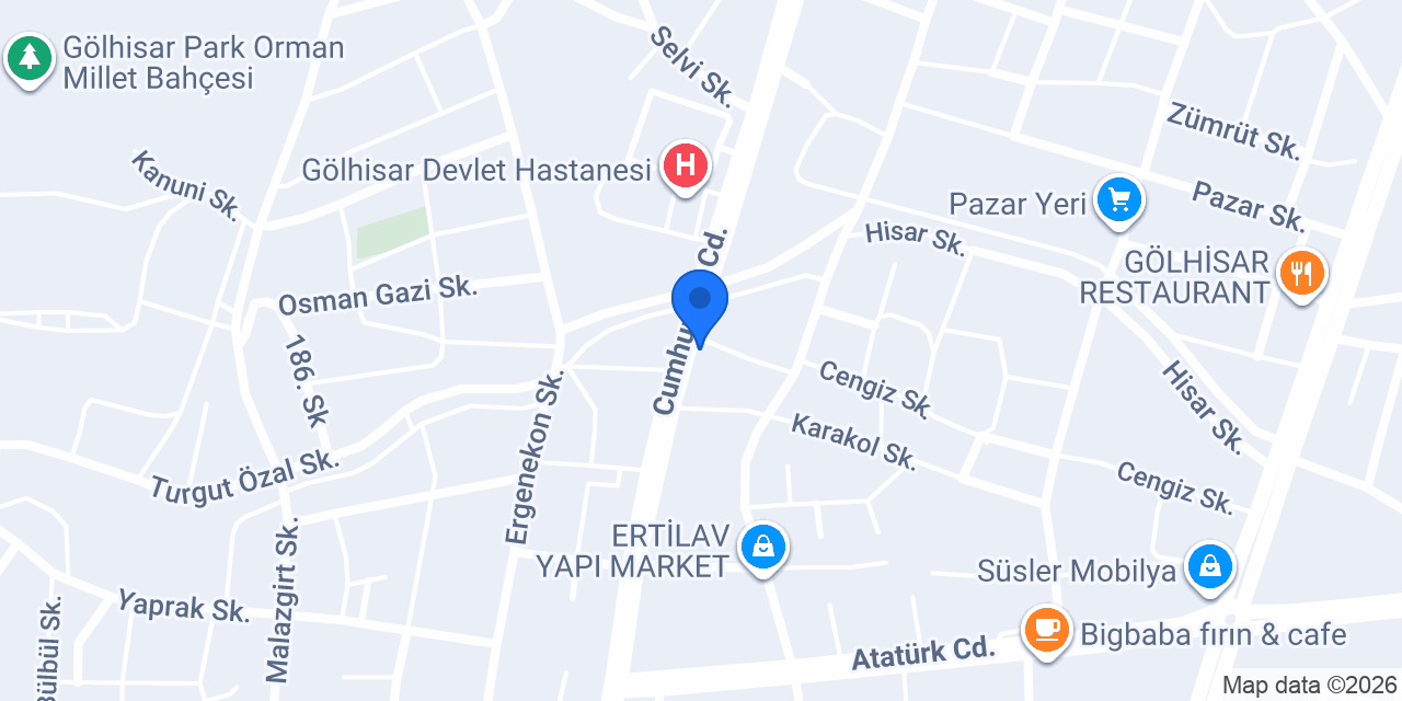 Cadde iletişim konumu