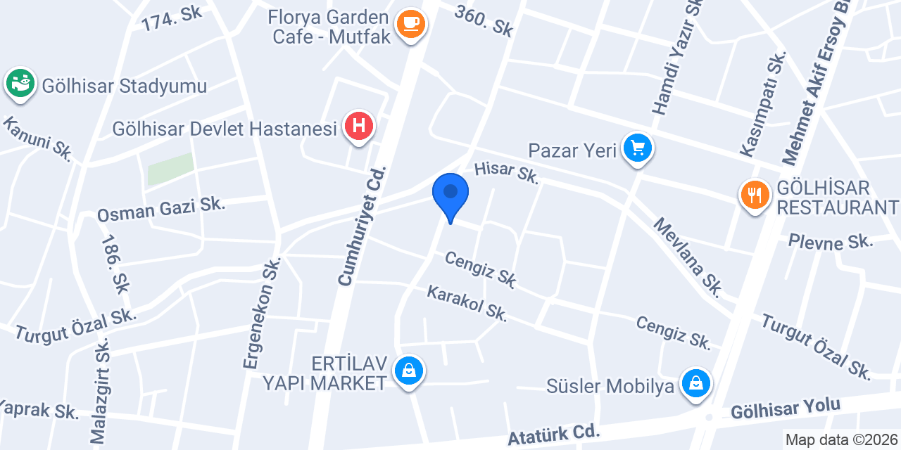 DİŞ HEKİMİ SÜLEYMAN DEMİRAĞ konumu