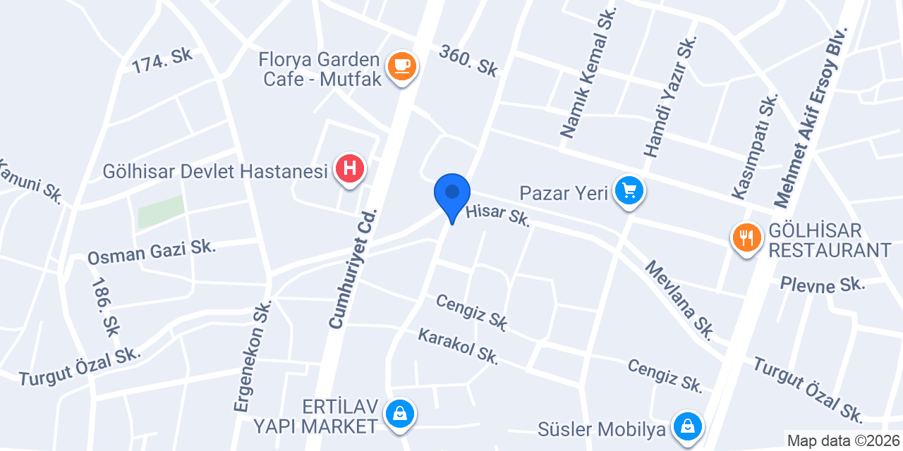 Akalın Yapı konumu