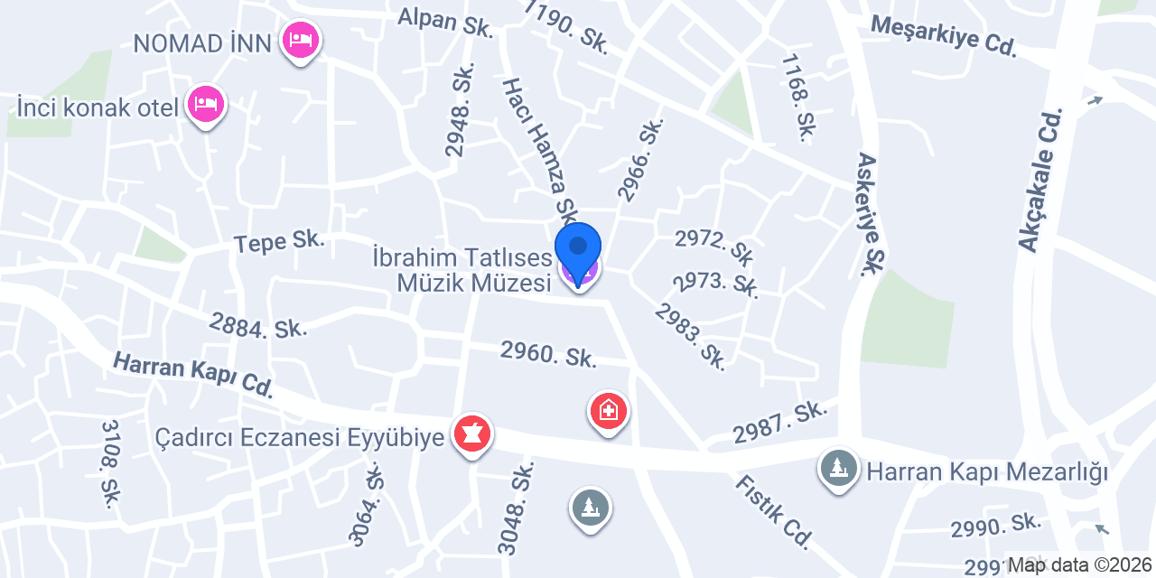 İbrahim Tatlıses Müzik Müzesi konumu