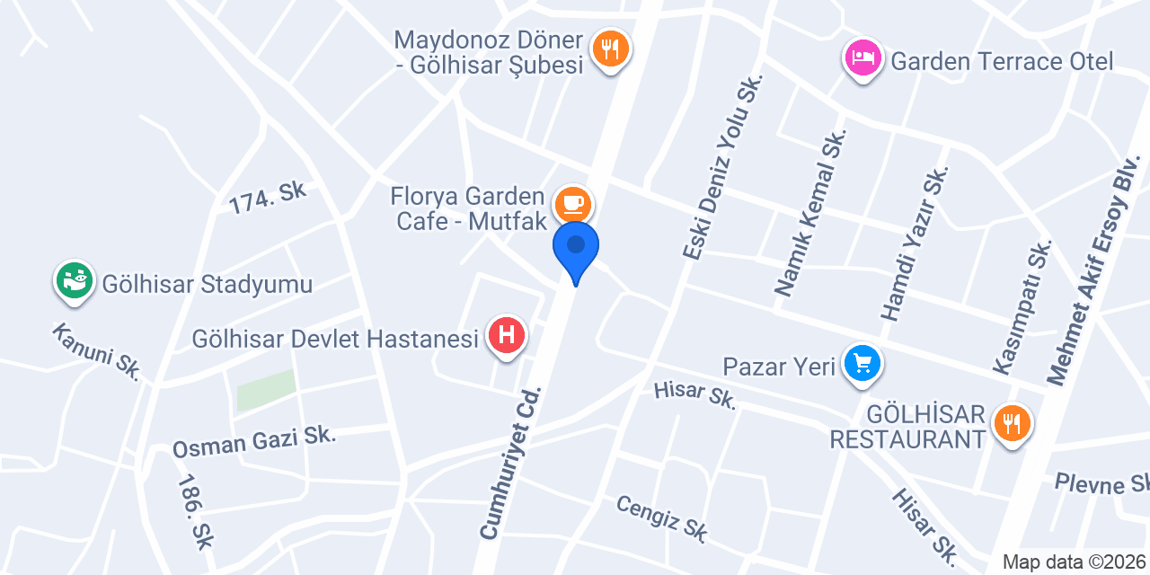 KERVAN Ciğer Döner konumu