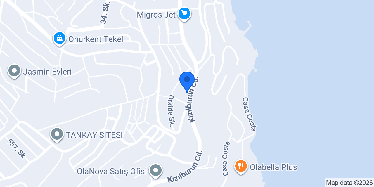 Bodrum Yapı Dekorasyon konumu