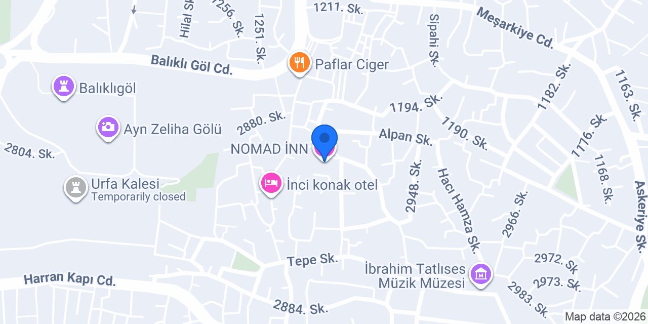 NOMAD İNN konumu