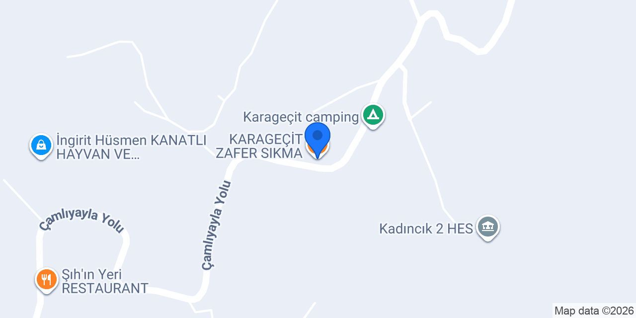 KARAGEÇİT ZAFER SIKMA konumu