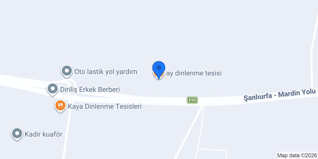 ay dinlenme tesisi konumu