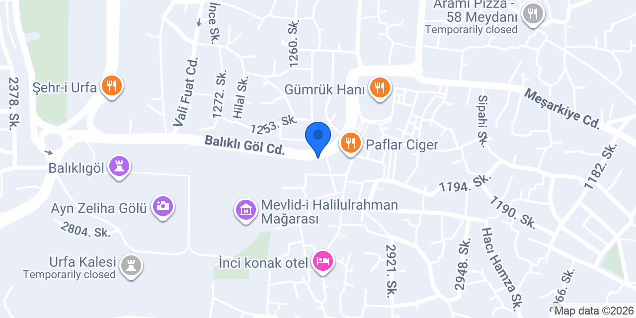 Uyanıkoğlu Pastanesi konumu
