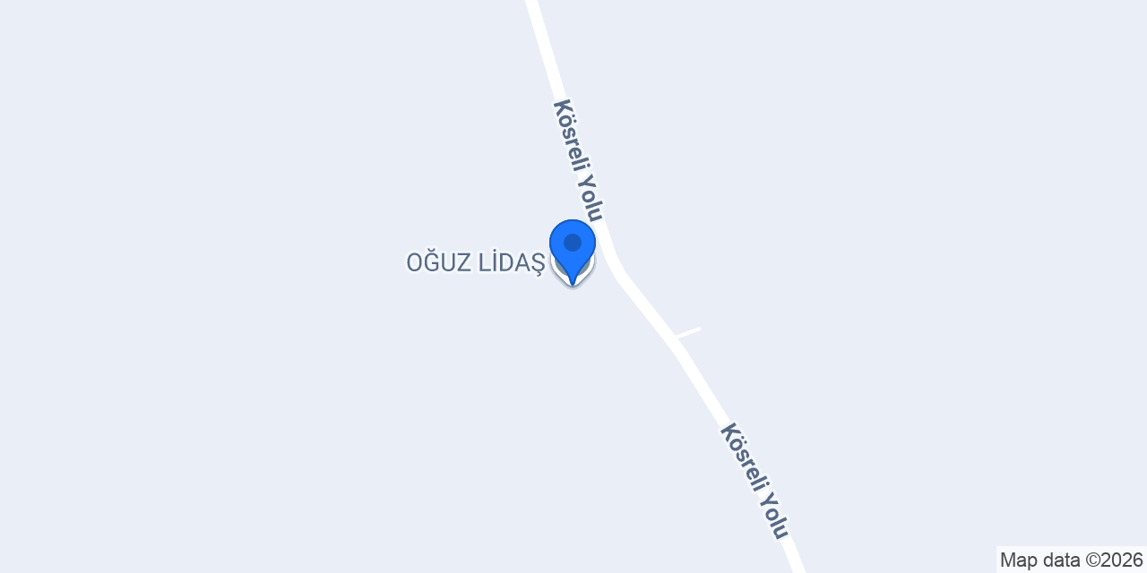 OĞUZ LİDAŞ konumu